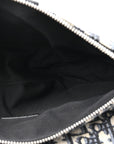 Oblique Mens Saddle Bag Blue