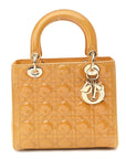 Patent Cannage Medium Lady D1OR Dark Beige