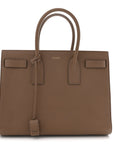 Grained Calfskin Large Sac de Jour Carryall Taupe