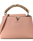 Taurillon Snakeskin Capucines BB