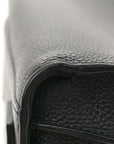 Grained Calfskin Baby Sac De Jour Souple Black
