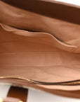 GG Supreme Monogram Azalea Calfskin Web Medium Jackie 1961 Hobo Beige Ebony Brown Sugar