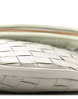 Nappa Intrecciato Small Gemelli Agate Grey Glacier
