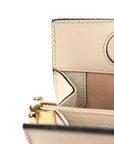 GG Supreme Monogram Flora Web Small Ophidia Chain Shoulder Bag White
