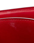 Box Calfskin Small Classic Box Flap Bag Red