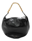 Calfskin La Medusa Chain Hobo Black