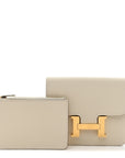Epsom Constance Slim Wallet Craie