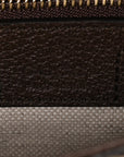 GG Supreme Monogram Textured Dollar Calfskin Blondie Chain Shoulder Flap Bag Beige Ebony New Acero