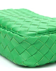 Calfskin Intrecciato Small Camera Bag Parakeet