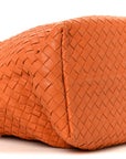 Nappa Intrecciato Bella Tote Orange