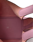 Taurillon Clemence Picotin Lock 18 PM Mauve Sylvestre