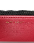 Lambskin Quilted CHNL 19 Wallet On Chain WOC Black