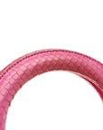 Snakeskin Medium Lady D1OR Pink