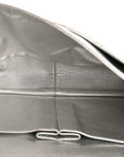 Metallic Lambskin Quilted 2.55 Reissue 227 Flap Silver
