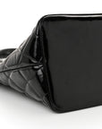 Patent Medallion Tote Black