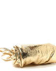 Metallic Crinkled Lambskin The Coin Purse Oro
