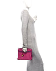 Togo Horseshoe Birkin 25 Rose Pourpre Cassis