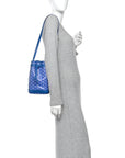 Goyardine Petit Flot Bucket Bag PM Sky Morning