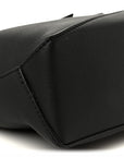 Calfskin Mini Puzzle Edge Bag Black