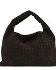Suede Intrecciato Small Hop Fondant