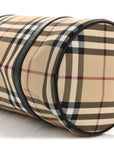 Nova Check Barrel Bag Black