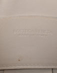 Lambskin Maxi Intreccio Candy Cassette Crossbody Bag Chalk