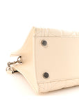 Cafskin Web Quilted Large Dionysus Tote Bag White