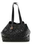 Calfskin Macrocannage Large Toujours Black