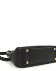 Smooth Calfskin Small Bel Air Shoulder Bag Black