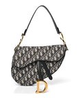 Oblique Saddle Bag Blue
