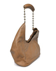 Mellow Nappa Small Squeeze Bag Oak