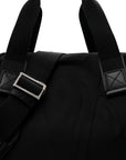 Nylon Signature Duffle Black