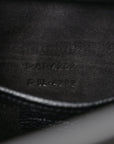 Drummed Calfskin Nano Luggage Black