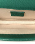 Calfskin Mini Dionysus Shoulder Bag Emerald
