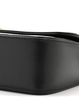 Box Calfskin 30 Montaigne Avenue Pouch Black