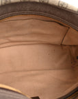 GG Supreme Monogram Web Small Ophidia Shoulder Bag Brown