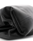 Smooth Butter Calf The Pouch Oversized Clutch Black