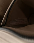 Perforated Calfskin Leggero Intrecciato Belt Bag Mist Plaster