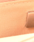 Caviar Quilted Wallet On Chain WOC Beige