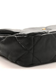 Lambskin Quilted Medium CHNL 19 Flap Black