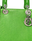 Snakeskin Medium Lady D1OR Green