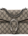 GG Supreme Monogram Mini Dionysus Shoulder Bag Taupe