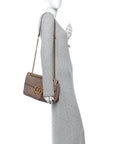 Calfskin Matelasse Medium GG Marmont Shoulder Bag Porcelain Rose
