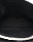 Calfskin Y Quilted Monogram Medium Loulou Chain Satchel Storm