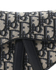 Oblique Mini Saddle Bag Blue