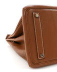 Chevre de Coromandel HAC Birkin 36 Gold