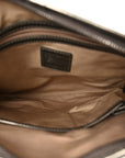 Patent Nova Check Dryden Crossbody Bag Pewter
