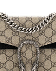 GG Supreme Monogram Mini Dionysus Shoulder Bag Black