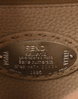 Cuoio Romano Selleria Bi-Color Medium Peekaboo Iconic Satchel Mou Deserto