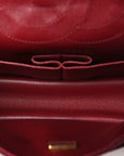 Lambskin Quilted Crush 2.55 Reissue 225 Flap Dark Burgundy